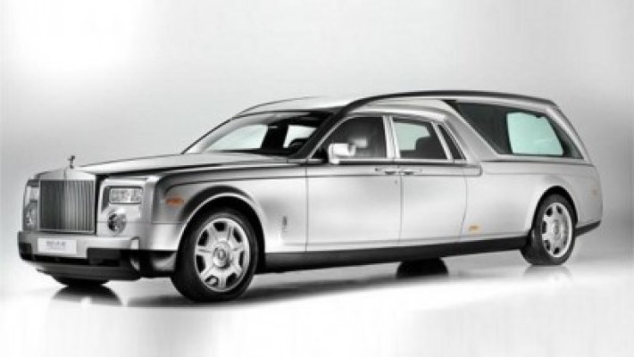 Dric de lux: Rolls Royce Phantom Hearse B12